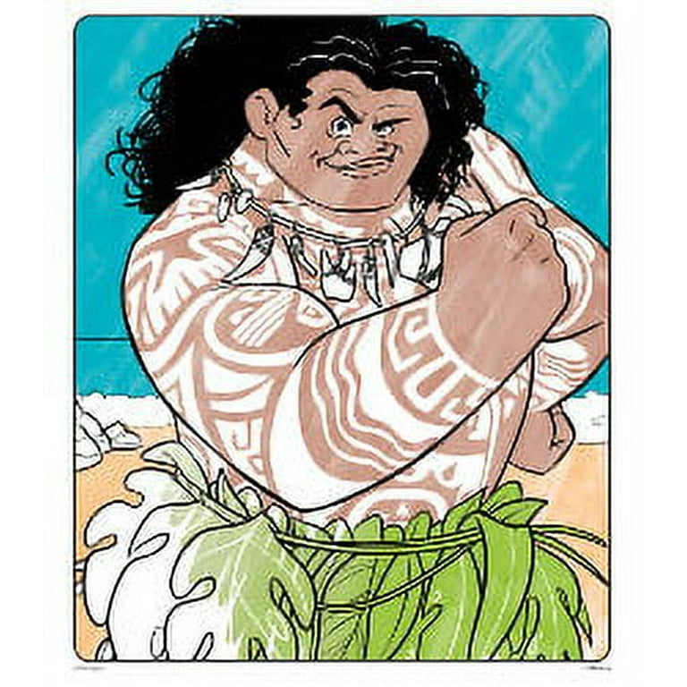 Crayola Color Wonder Moana Foldalope, 18 Mess Free Coloring Pages