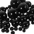 thumbnail image 2 of Miangastore Craft Accessories Black Abs 125Pcs 1.2In, 2 of 9