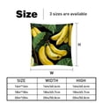 thumbnail image 5 of Banana Luxurious Velvet Pillow Covers with Unique Patterns - Set of 2, 16x16, 18x18, 20x20 Inches for Throw Pillow Inserts - Ideal for Home Decor and Gifts, 5 of 6