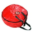 thumbnail image 4 of Christmas Wreath Storage Bag, Round Shaped Zipper Storage Bag Durable  For Office For Party For Home, 4 of 8