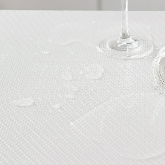 HEMOTON 1 Roll Drawer and Shelf Liners Non-Adhesive Strong Grip Waterproof Shelf Liner for Cupboard