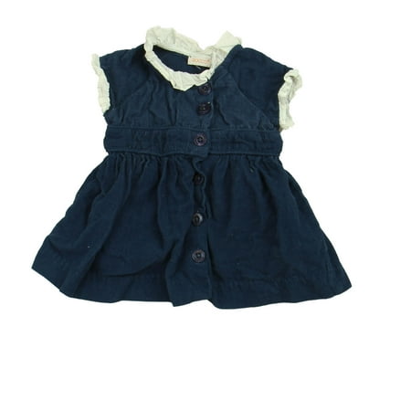 

Pre-owned Gocco Girls Blue Dress size: 3-6 Months