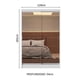 thumbnail image 3 of Ropero Closet Madesa Max 2 Puertas Con Espejos Blanco 1, 3 of 5