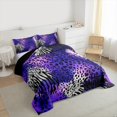 thumbnail image 3 of Castle Fairy Abstract Animal Print 3 Pieces Queen Comforter Set for Teen Women Men,Graffiti Splash Ultra Soft Bedding Sets,Fashion Modern Bedding Comforter Set,Microfiber Bedroom Decor, 3 of 8