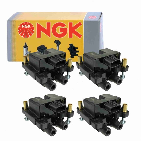 4 pc NGK 48744 Ignition Coils for 1415162 178-8405 178-8468 22433-AA500 22433-AA50A 22433-AA580 22433-AA58A 2505-309576 32005954 32011356 36-1214 8415162 E1037 E1038 E1039 E1066 GN10405 IC618 UF-537