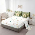 thumbnail image 5 of jejeloiu Western Christmas Cabin Twin Bedding Sets 7-Piece,Xmas Holiday Tree Bedding Comforter Set,Happy New Year Sheet Sets,Microfiber Bedroom Decor Reversible, 5 of 8