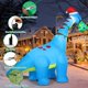 thumbnail image 5 of Inflable COMIN Dinosaurio Navideño de 3 m para Decoración de Jardín, 5 of 7