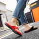 thumbnail image 2 of Chanclas para hombre para interior y exterior, chanclas, chanclas, chanclas de playa de gran tamaño, chanclas cómodas, transpirables y versátiles, 2 of 5