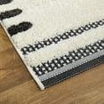 thumbnail image 3 of Dermot Modern Textured Striped Area Rug, 3 of 10