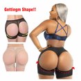 thumbnail image 1 of 4 piezas Mujeres Sexy Body Sculpting Cadera Levantamiento Pantalones Body Shaping Lencería Show Hip Mujer Show PP Hip Levantamiento Bragas Boxer Calzoncillos Malla Bragas Sexy (XL, Negro+Tono de piel) Sincero Electrónica, 1 of 5