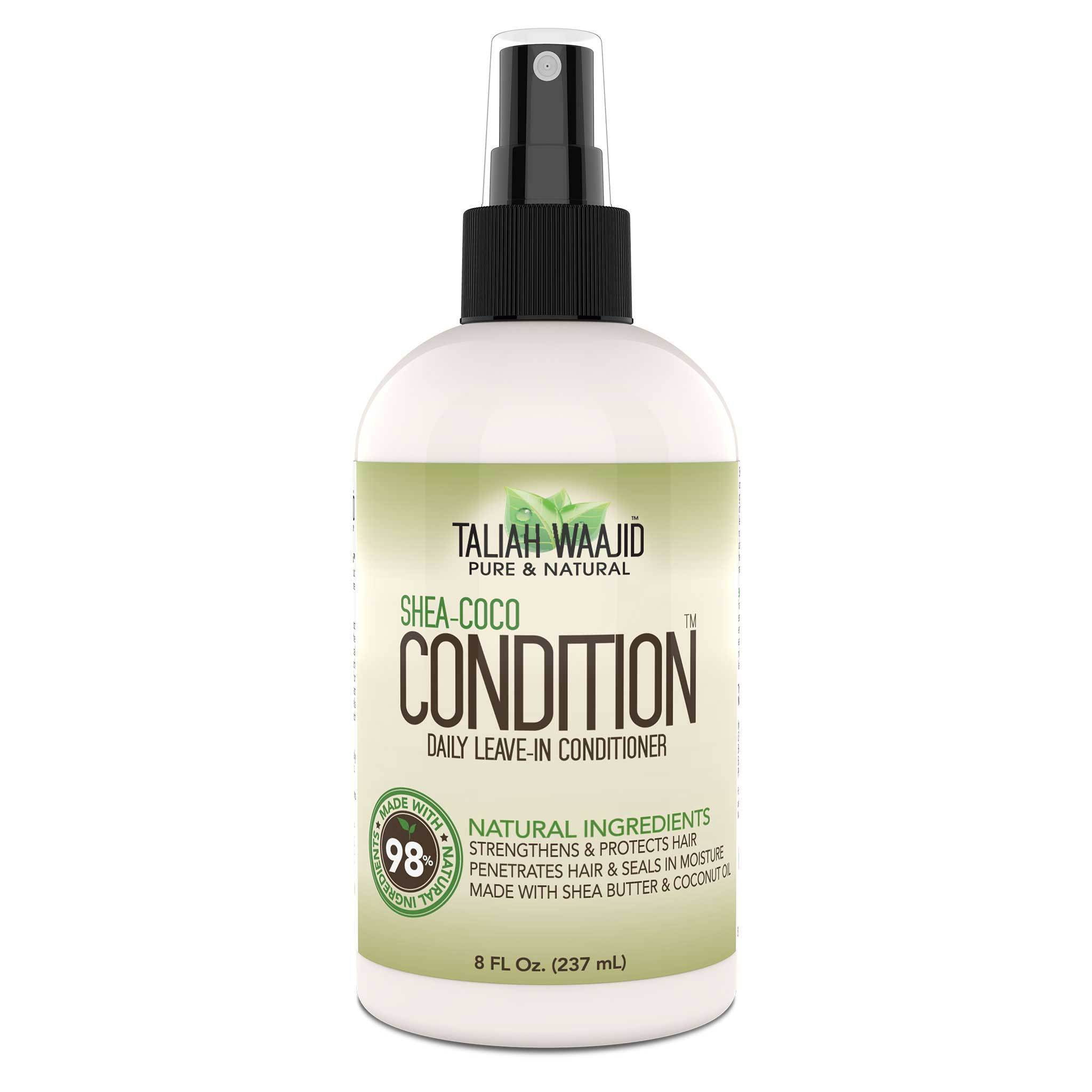 Taliah Waajid Pure & Natural Shea-Coco Leave-In Condition 8oz (U060)