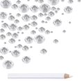 thumbnail image 1 of LPBeads 3456 Piezas Cristales de Uñas AB Nail Art Rhinestones Cuentas Redondas Flatback Glass Charms Gemas Piedras 6 Tamaños para Decoración de Uñas Maquillaje Ropa Zapatos (Mezcla SS3 4 5 6 8 10 Crys, 1 of 5