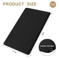 thumbnail image 2 of Buganda Kitchen Mats for Floor, Anti Fatigue Cushioned Kitchen Rugs, Non Slip Waterproof Floor Mats for in Front of Sink,17.3"x29", Black, 2 of 9