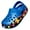 Blue/Led, variant on Meidiastra Kids Boys Girls Cartoon Clogs Slippers Toddler Slip On Lightweight Beach Pool Sandals