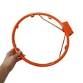 thumbnail image 3 of OULII Basketball Rim Replacement Heavy Duty Iron for Indoor Outdoor Use Orange  with NoDrill Installation, 3 of 8