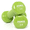 Green, variant on Power Systems 2 lbs Deluxe Vinyl Dumbbells Set, Pair of Dumbbell Weight with Non-Slip Grip (Green)