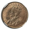 thumbnail image 2 of 1912 Canada Large Cent George V MS-64 NGC (Red/Brown), 2 of 3