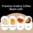 thumbnail image 6 of Chaism Mushroom Coffee Pods - Arabic Coffee with Lions Mane, Cordyceps, Reishi, Chaga, Sugar-Free (24 K Cups, Medium Roast), 6 of 7