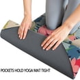 thumbnail image 3 of Pioneer Flower Floral Print Pattern Hot Yoga Mat Towel Non Slip for Hot Yoga - Quick-Drying Yoga Mat Cover with 4 Corner Pockets with Travel Bag - Hot Yoga Towel Non Slip 70"x26", 3 of 6