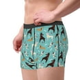 thumbnail image 2 of Yiaed Cute Dog Print Men's Soft Cotton Boxer Shorts Breathable Boxers Underwear Moisture-Wicking Underwear Stretch Boxer Briefs for Man-Small, 2 of 5