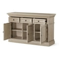 thumbnail image 5 of Maven Lane Theo Traditional Wooden Sideboard in Antiqued Grey Finish, 5 of 7