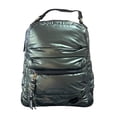 thumbnail image 2 of Mochila casual marca Luxo Brand modelo UNIBELLA de nylon sintética satinado acolchada color verde, 2 of 6