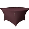 thumbnail image 7 of LA Linen TCSpandex60Rx30H-LimeX84 Round Spandex Tablecloth, Lime - 60 x 30 in., 7 of 7