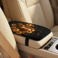thumbnail image 4 of Xoenoiee Horse Sunflower Print 5 Pcs Car Seat Covers Auto Accessories Full Set for Women Men Leather Automotive Front Seat Protector Safety Shoulder Pad Car Armrest Cover, 4 of 7
