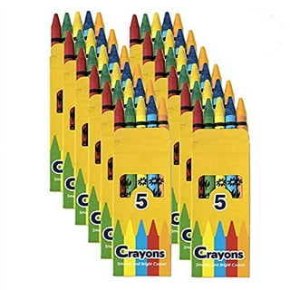 Crayola Classic Color Cello Pack Party Favor Crayons 4 Count 24-PACK for  sale online