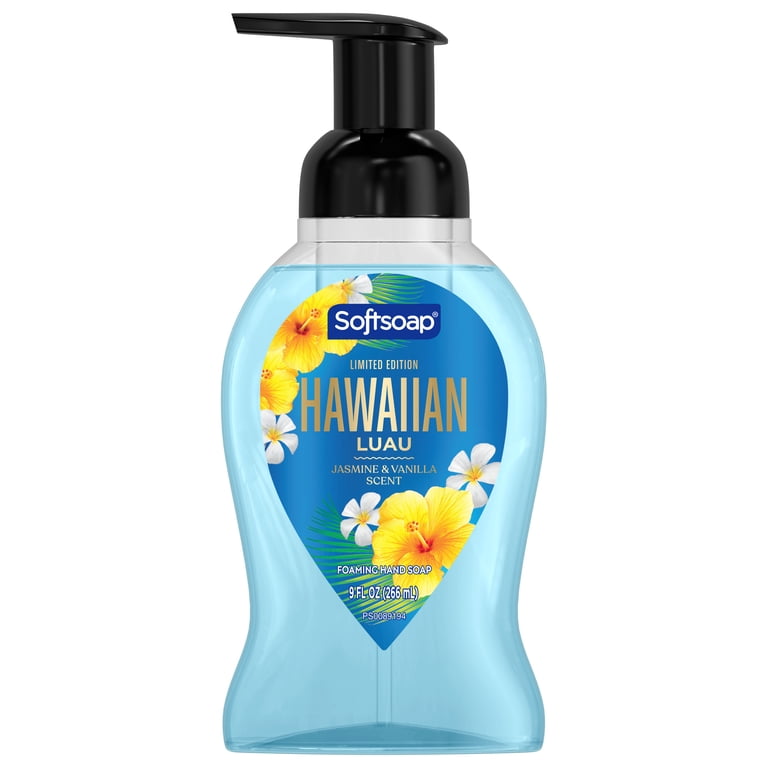 Softsoap Limited Edition Hawaiian Luau Foaming Liquid Hand Soap