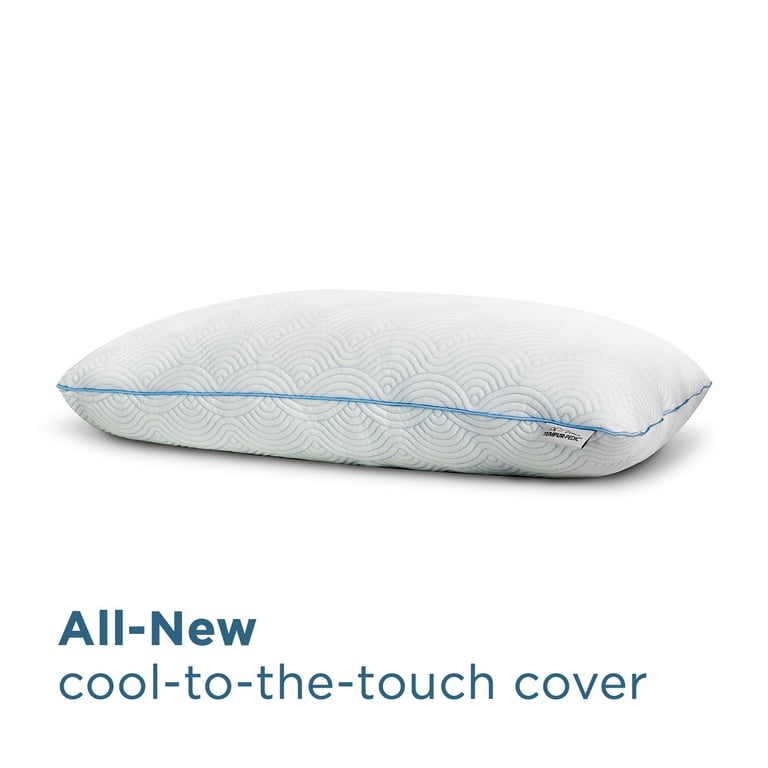 Tempur Pedic Tempur Cloud Memory Foam Adjustable Cooling Cover Pillow Adult Queen