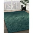 thumbnail image 3 of Ahgly Company Tapis d'Intérieur Lavables en Machine Rectangle Aigue-Marine de Transition, 8' x 10', 3 of 7