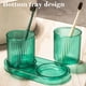 thumbnail image 5 of Taza para Enjuague Bucal, Vaso para Cepillado Doméstico, Taza Práctica para Enjuague Bucal, Vaso para Parejas para Cepillado, Juego de Vasos para Pasta de Dientes de Viaje, 5 of 6