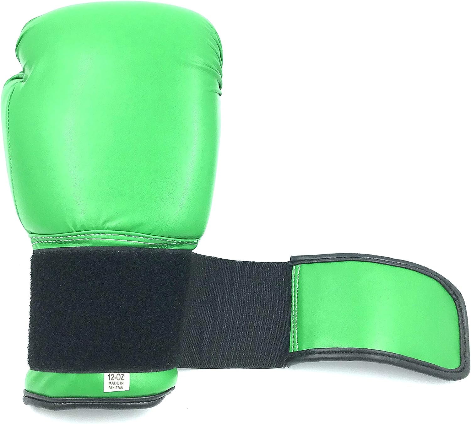Woldorf USA Boxing Gloves Green Kickboxing, Grappling, Fighting, Muay Thai Training Boxing Bag Gloves, Punch Bags and Focus Pads Punching Plain-Blank Vinyl Gloves No Logo