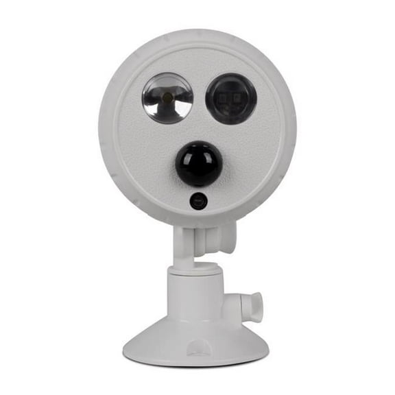 Alpha Battery Powered Outdoor Wireless Motion Sensor Spotlight, White