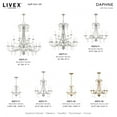 thumbnail image 3 of Livex Lighting - Daphne - 5 Light Chandelier in French Country Style - 24.75, 3 of 6