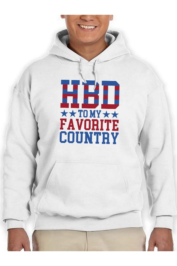 Hbd Favorite Country Hoodie Men -Image by Shutterstock, Male Small