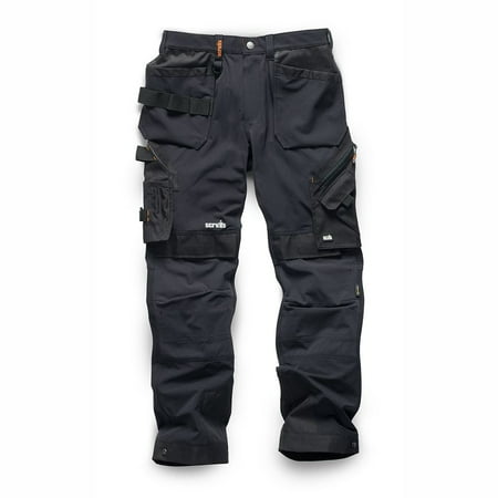

Scruffs - Pro Flex Plus Holster Trouser Black - 38R