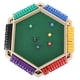 thumbnail image 5 of Shut The Box Juego De Matemáticas, Educativo De 6 Caras De Color Shut The Box Juego De Mesa De Madera Diversión Sin Fin 6 Jugadores Con 12 Dados Para Ocio Para Niños, 5 of 7