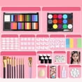 thumbnail image 7 of WSZZL Washable Face Paint Kits for Beginners, Complete with Brushes, Stencils, Sponges, and Glitter Stickers, Perfect for Parties and Events, Ideal for Creative Expression and Family Fun, 7 of 7