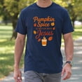 thumbnail image 4 of Pumpkin Spice Is Better With Jesus T-Shirt – Autumn Faith Collection – Spiritual Fall Wear, 4 of 6