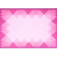 thumbnail image 1 of Ahgly Company Indoor Rectangle Abstract Pink Contemporary Area Rugs, 4' x 6', 1 of 4