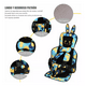 thumbnail image 2 of Asiento Seguridad Bebe Malubero con Orejas Amarillo Azul y negro, 2 of 5
