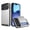 Silver, variant on for iPhone 17 Pro Max Case Wallet Credit Card Holder ID Slot Sliding Door Hidden Pocket Men Women Anti-Scratch Dual Layer Hybrid Bumper Armor Protective Shell Back Cover,Red