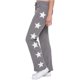 thumbnail image 2 of Pantalones de chándal Tommy Hilfiger Mujer Estampado de Estrellas Gris Extragrande, 2 of 2