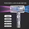thumbnail image 3 of Bestauty Ionic Hair Dryer with Diffuser, Professional 1800W Portable Blow Dryer for Hair Powerful & Fast Hairdryer, Black, 3 of 8