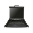 thumbnail image 2 of StarTech.com Rackmount KVM Console, Single Port VGA KVM with 19" LCD Monitor for Server Rack, Fully Featured Universal 1U LCD KVM Drawer with Cables & Hardware, USB Support, 50,000 MTBF - LCD KVM Concole Drawer (RKCONS1901) - KVM console - USB - 19" - rack-mountable - 1280 x 1024 - 250 cd/m�� - 1000:1 - VGA - black - 1U, 2 of 5
