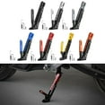 thumbnail image 2 of Aluminum Motorcycle Adjustable Kickstand Foot Side Stand Support Anti-slip, 2 of 9