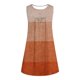 thumbnail image 3 of Vestido sin Mangas para las Mujeres Fragmentado Flash de Colores Impreso Botón Suéter Cuello Redondo Vestido, Vestido de Fiesta de Poliéster para Diario, Muestra Caso, 3 of 5