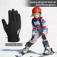 thumbnail image 5 of Guantes de invierno Hombres Mujeres Cálido Forro polar suave Pantalla táctil Antideslizante MFZFUKR CPB-US-XD390-1, 5 of 7